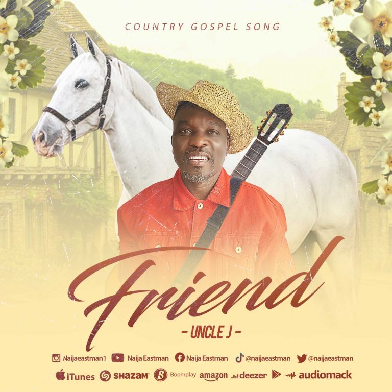 Uncle J - Friend Art Cover www.Greatgospelmusic.net